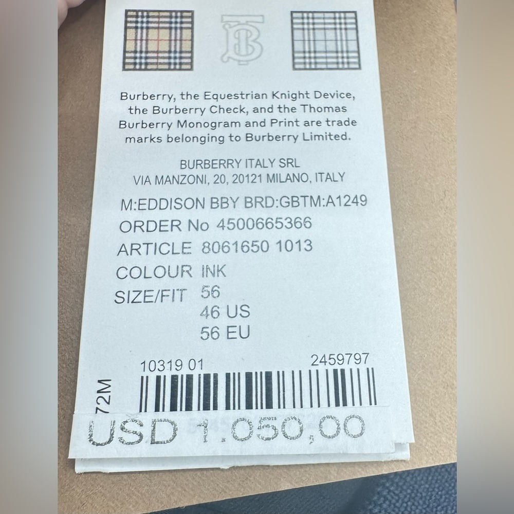 BURBERRY 
Blue Shell Bomber Jacket
Women’s Size XXL - Picture 14 of 14